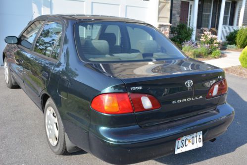 1999 corolla le sedan - one owner ~78.5k mileage - excellent condition