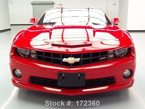 2011 CHEVY CAMARO 2SS CONVERTIBLE RS HTD SEATS HUD 20K TEXAS DIRECT AUTO, US $28,480.00, image 2