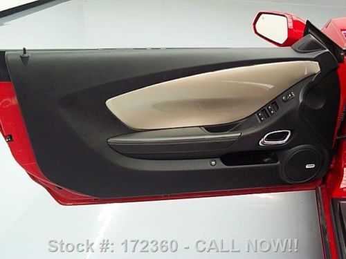 2011 CHEVY CAMARO 2SS CONVERTIBLE RS HTD SEATS HUD 20K TEXAS DIRECT AUTO, US $28,480.00, image 7