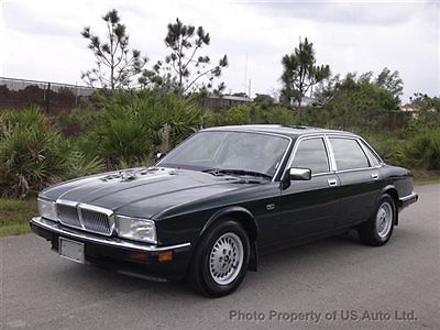 Jaguar xj6 clean carfax low miles all original garage kept sunroof xj florida