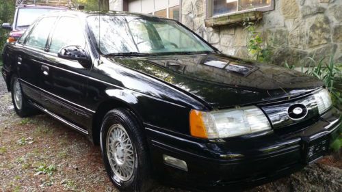 1989 ford taurus sho ** barn find ** 3.0 yamaha v6 dohc 5sp manual no reserve!