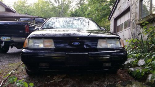 1989 Ford Taurus SHO ** Barn Find ** 3.0 Yamaha V6 DOHC 5sp Manual NO RESERVE!, image 2