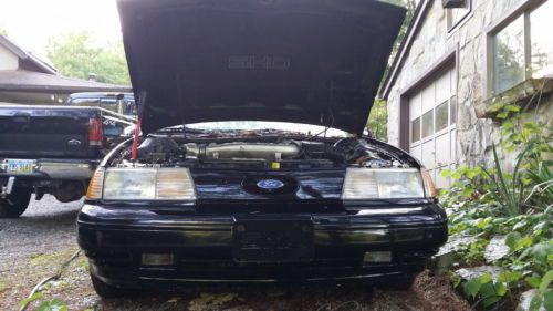 1989 Ford Taurus SHO ** Barn Find ** 3.0 Yamaha V6 DOHC 5sp Manual NO RESERVE!, image 5