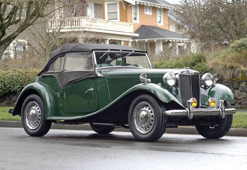 1953 mgtd ii - late car - great driver - classic british roadster at no reserve