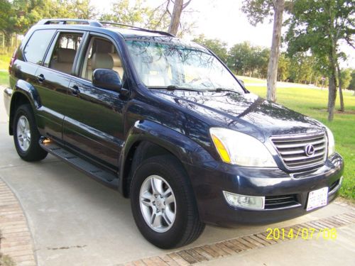 03 luxury gx470 v8 4wd 4x4 suv leather