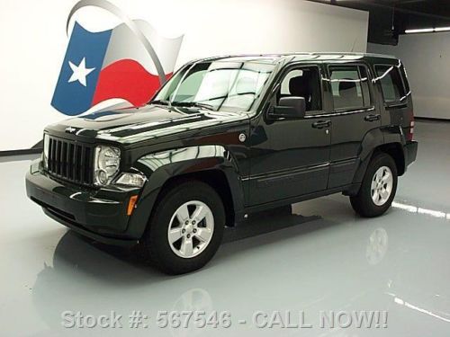 2011 jeep liberty sport 4x4 cd audio alloy wheels 51k texas direct auto