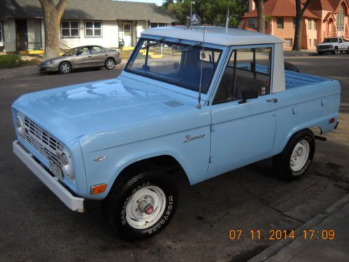 1966 ford bronco base 4.7l