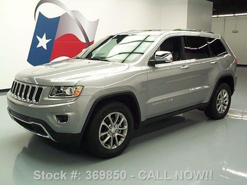 2014 jeep grand cherokee ltd sunroof nav rear cam 20k texas direct auto