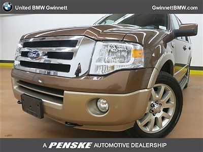 4wd 4dr king ranch low miles suv automatic 5.4l 8 cyl golden bronze metallic