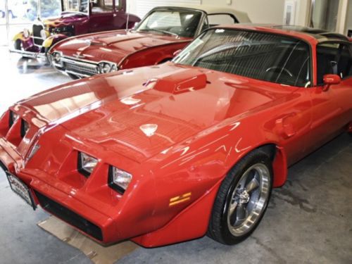 1979 pontiac firebird transam 100 mile build on complete drivetrain &amp; paint !