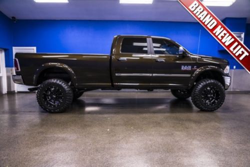 6.7l cummins diesel one 1 owner lifted crew cab leather push start heated seats