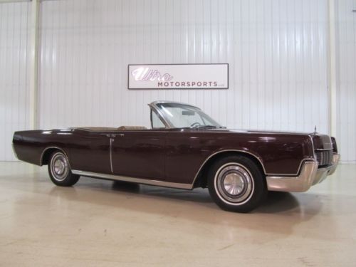 1967 lincoln continental - suicide doors - very nice car