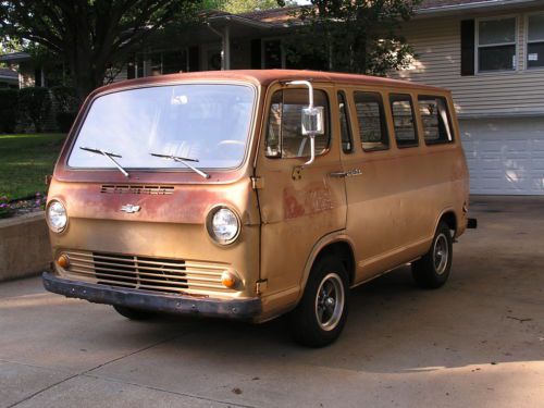 1966 chevy g10 window sport van hot rod gasser rat rod street rod low rider