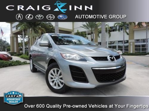 2011 mazda cx-7 i sport suv 2.5l  spoiler low miles