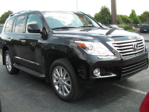 2010 lexus lx570 sport utility 4-door 5.7l one owner local vehicle