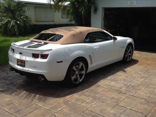 2012 chevrolet camaro ss convertible 2-door 6.2l