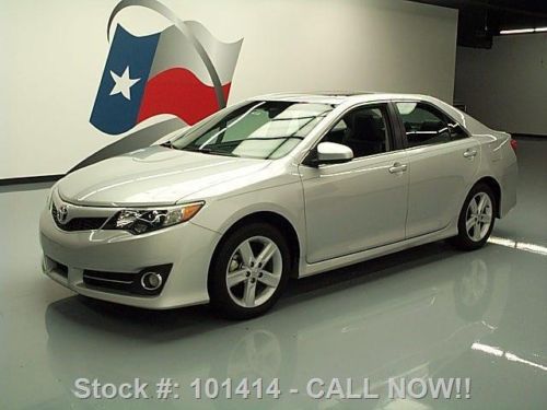 2012 toyota camry se auto sunroof navigation 21k miles texas direct auto