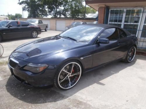 2007 bmw 6 series 2dr conv 650i