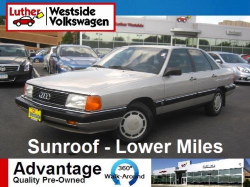 Wow look at this lower miles and truly exceptional condition audi 5000s!