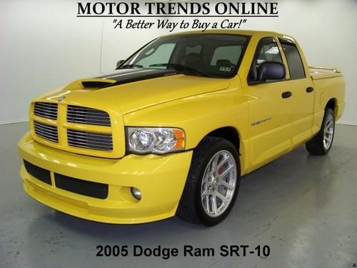 Srt-10 yellow fever # 292 leather suede  quad cab viper 2005 dodge ram 1500 46k