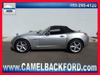 2008 saturn sky 2dr conv cd player security system power windows leather seats