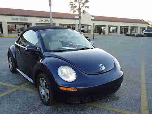 2006 Volkswagen Beetle 2.5 Convertible FLORIDA CAR GREAT SHAPE NO ACCIDENT, US $7,990.00, image 5