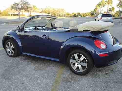 2006 Volkswagen Beetle 2.5 Convertible FLORIDA CAR GREAT SHAPE NO ACCIDENT, US $7,990.00, image 8