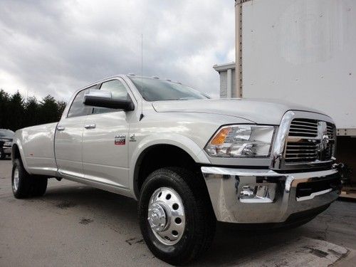 New 2012 dodge ram 3500 laramie leather drw 4x4 cummins diesel l@@k