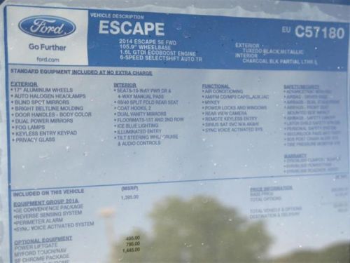 2014 ford escape se