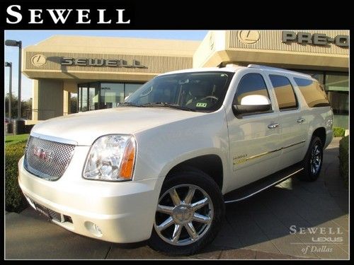 2011 gmc yukon xl denali awd navigation bluetooth backup cam ac seats warranty