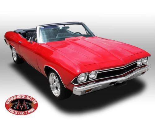 1968 chevrolet chevelle restomod air convertible ps pb