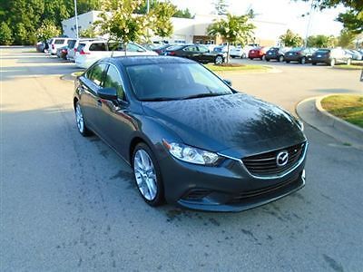 Mazda mazda6 i touring new 4 dr sedan gasoline 2.5l 4 cyl engine meteor gry mica