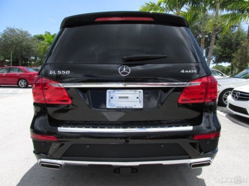 14 BLACK GL-550 4-MATIC AWD Turbo 4.7L V8 7-PASSENGER SUV *DVD VIDEO *360 CAMERA, image 4