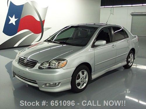2006 toyota corolla s 5-spd ground effects spoiler 87k texas direct auto