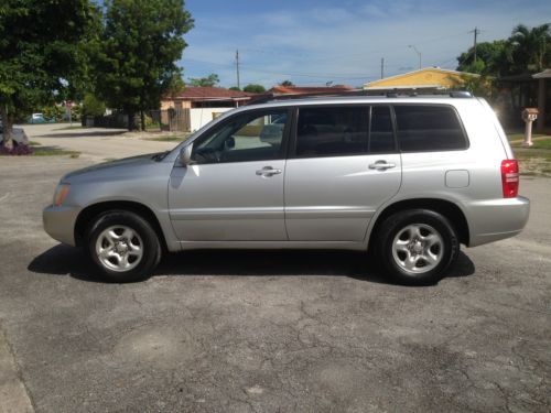 2002 toyota highlander 4 cylinder gas saver 1 owner original miles