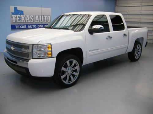 We finance!!!  2011 chevrolet silverado 1500 lt tow 22 chrome rims texas auto