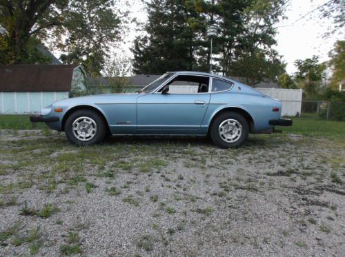 1978 datsun 280z ,altra rare auomatiuc only optioned,sky blue,,super low mileage