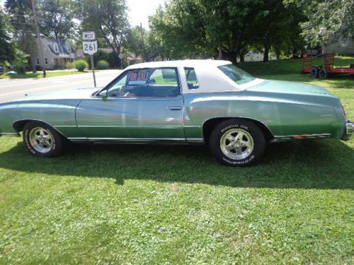 Super clean 1977 chevy monte carlo-automatic-v8-73.000 original miles-great car