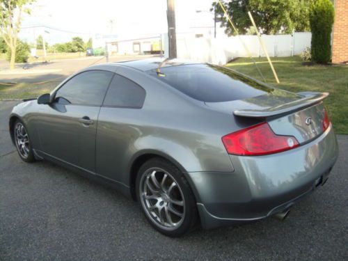 Infiniti g35 coupe salvage rebuildable repairable wrecked project damaged fixer