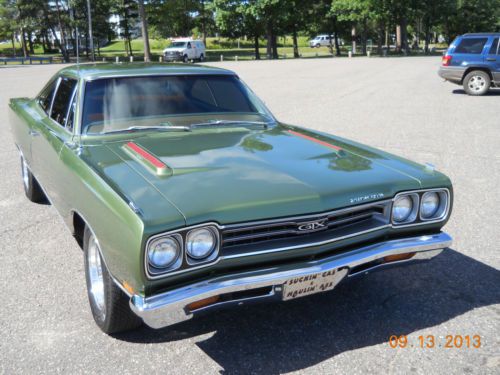 1969 gtx all original numbers matching rust free very nice 73 original miles