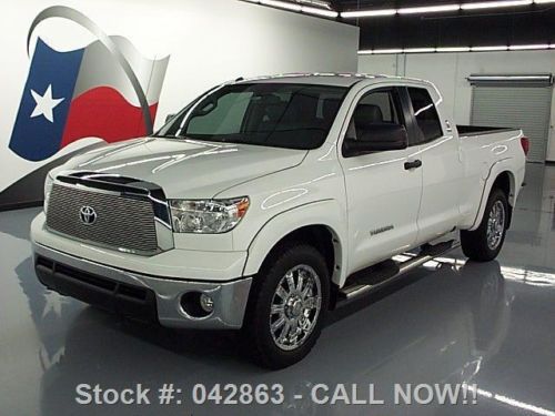 2012 toyota tundra texas dbl cab sr5 leather 20&#039;s 31k texas direct auto