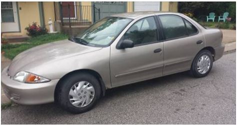 2002 chevrolet cavalier base sedan 4-door 2.2l