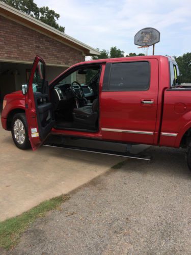 2012 Ford F150 Platinum Crew Cab Truck SWB Sunroof Extra Nice!, image 2