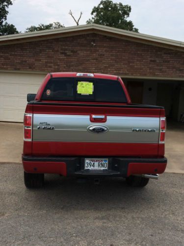 2012 Ford F150 Platinum Crew Cab Truck SWB Sunroof Extra Nice!, image 3