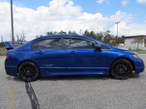 2008 honda civic si mugen. no reserve! limited edition, mugen sedan, jdm