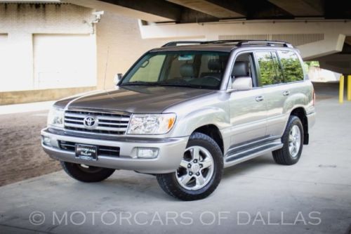 2007 toyota land cruiser navigation sunroof 4x4 1 owner heated seats