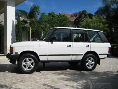 1995 land rover range rover county classic sport utility 4-door 3.9l