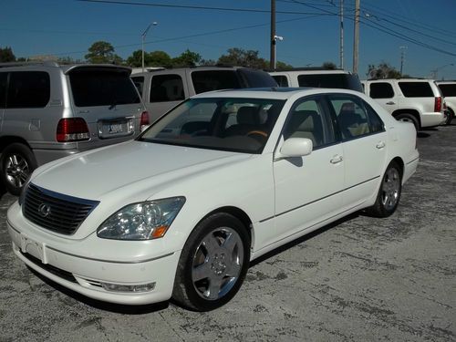 2005 lexus ls430 base sedan 4-door 4.3l