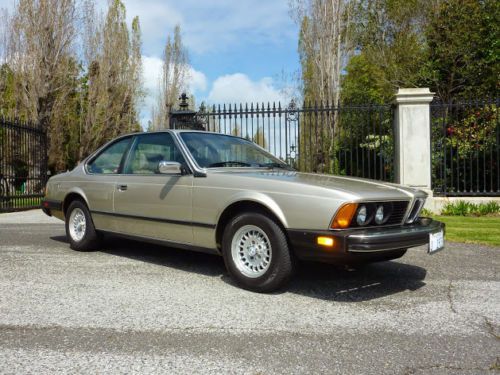 1983 bmw 633csi base coupe 2-door 3.2l