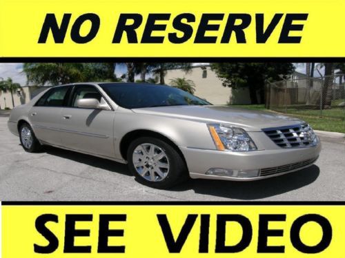 2009 cadillac dts luxury ii sedan, warranty,low miles, must see video,no reserve